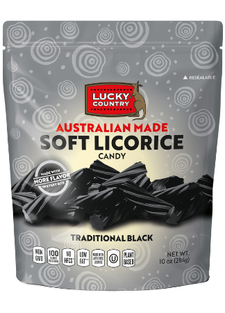 Lucky Country Licorice – Traditional Black